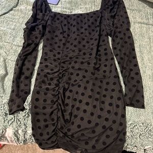 Emerald sundae black dress